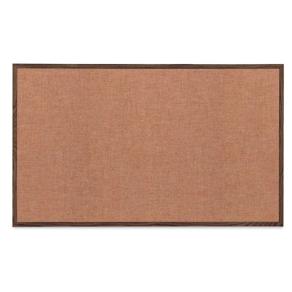 Combo Board, 18"x24", Satin Frame/White Porcelain & Forbo